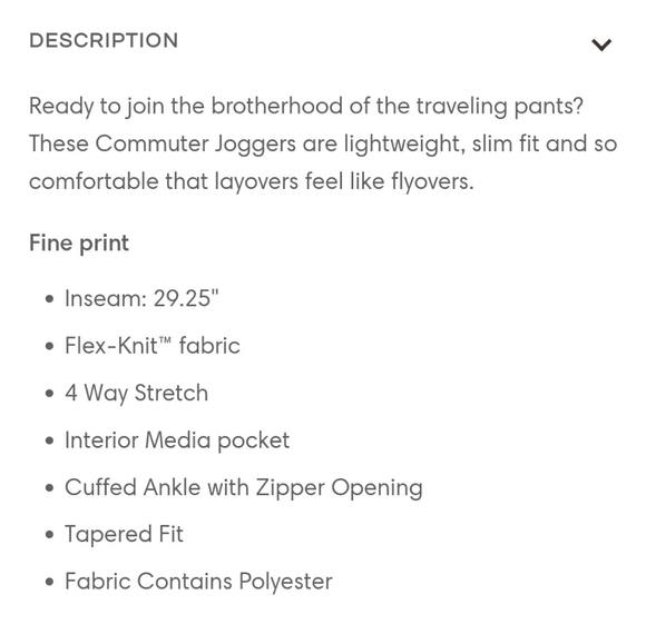 Rhone Commuter Jogger Pants - Picture 3 of 9